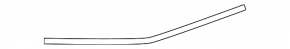 Front right headlight seal for Lexus LX570 16-21 rest.