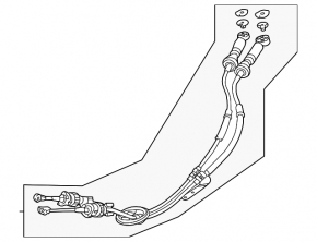 Honda Civic X FC 16-21 Manual Transmission Cable