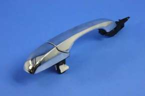 Door handle outer rear left Dodge Durango 11-22 chrome