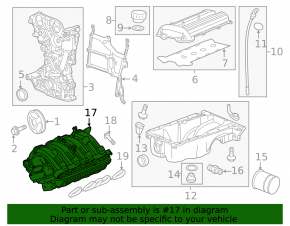 Chevrolet Volt 11-15 intake manifold