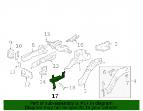 Battery tray Honda Accord 18-22