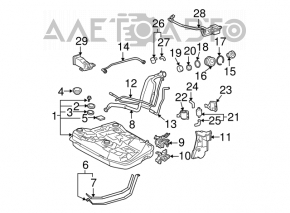 Toyota Prius 2004-06 Fuel Tank