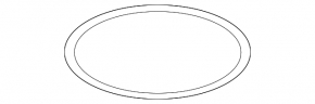 Kia Sorento 22-25 HEV, PHEV tailgate logo emblem