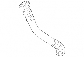 Crankcase ventilation pipe Porsche Cayenne 958 11-16 4.8T