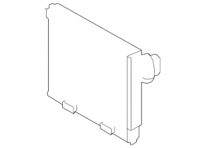 Hyundai Sonata 15-19 evaporator with temperature sensor