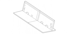 Front trunk floor for Mercedes X167 GLS 450 20-26