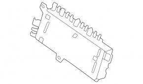Lincoln Corsair 20-26 Passenger Seat Inflator Valve Block