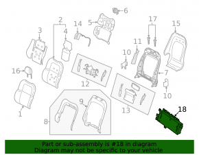 Lincoln Corsair 20-26 Passenger Seat Inflator Valve Block