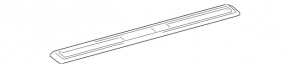External threshold trim metal front left Mercedes W211