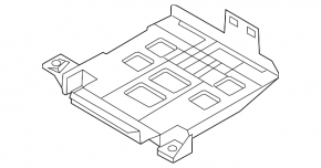 Bracket ECU engine computer VW CC 08-17
