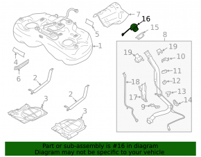 Fuel filler cap Subaru Impreza 5d 17-21