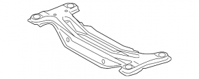 Rear subframe Toyota Solara 2.4 04-08