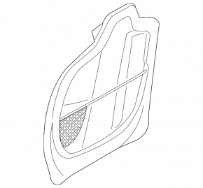 BMW X1 F48 16-22 black, worn rear driver's seat cover