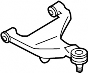 Upper rear right arm Infiniti FX35 FX45 03-08