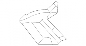 Left hood-wing seal for VW Golf GTI 22-26