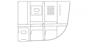 BMW X5 G05 19-26 descent control button with ride height control