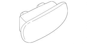 Lexus RX300 98-03 dashboard passenger airbag without cover