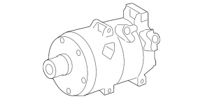 Toyota Avalon 05-12 Air Conditioning Compressor