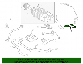 Lambda probe second Toyota Rav4 19-