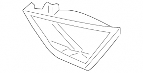 Right inner trunk lid light for Hyundai Sonata 11-15 hybrid
