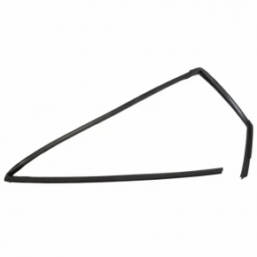 Rear left glass seal Ford Fiesta 11-19 4d