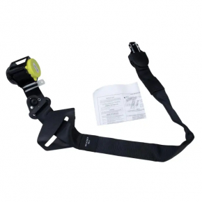 Seat belt rear right Lincoln MKX 16- black with SRS