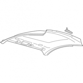 Ford Mustang mk6 15-23 coupe headliner