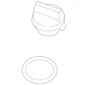 Oil filler cap Audi A4 B9 17- 2.0T