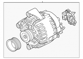 Generator BMW 5 F10 12-16 3.0T 210A