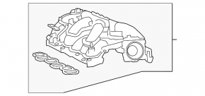 Intake manifold Lexus RX350 16-22