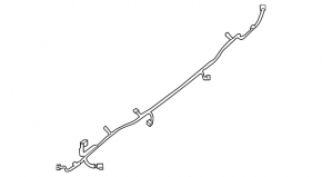 Rear bumper wiring for Nissan Pathfinder 13-16 pre-restored, for parking sensors