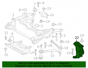 Front right axle shaft BMW 4 F32/33/36 14-20 RWD