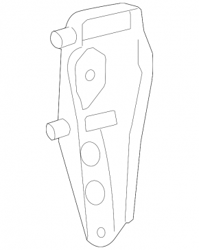 Upper Front Left Control Arm Bracket Front Lexus LS460 07-12 RWD