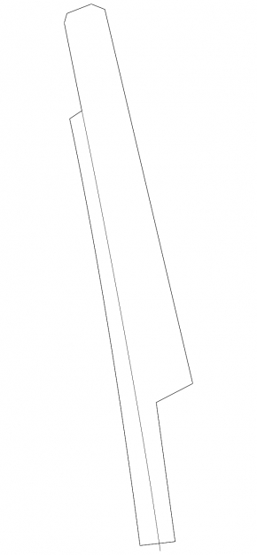 Door trim side front left Audi Q7 16-