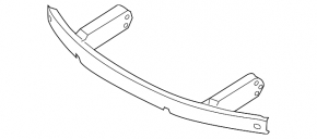 Front Bumper Reinforcement BMW 6 F06 F12 12-18 With M6