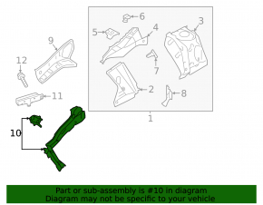 Right eyepiece for Subaru Ascent 19-26