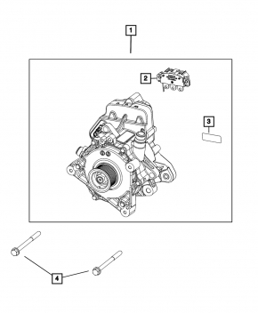 Generator Jeep Grand Cherokee WL 22-26 PHEV