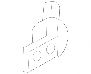 Upper front left door hinge Mitsubishi Outlander 14-21
