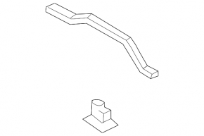 Mitsubishi Outlander 2007-2013 Front Hood Seal, Small