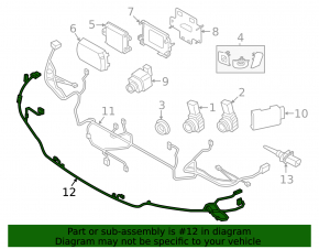 BMW i4 front bumper wiring 22-26