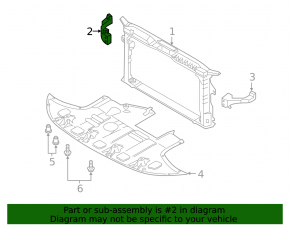 Right headlight bracket for Hyundai Veloster 19-22