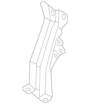 Nissan Murano Z53 25-26 Hood Lock Plate