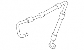 Mitsubishi Outlander 18-22 PHEV air conditioner condenser-compressor pipe