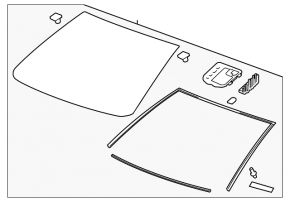 Chevrolet Cruze 11-16 Windshield