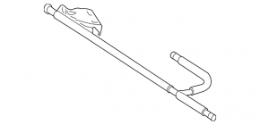 Mercedes W164 ML Headlight Washer Tube