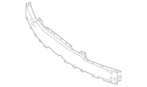 Front bumper reinforcement Mercedes W213 E 17-23 AMG