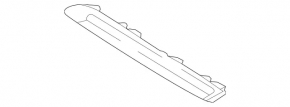 Lower left grille molding for Mercedes W213 E 17-20 chrome AMG pkg