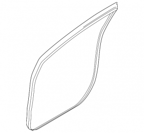 Door seal front left Ford Fiesta 11-19