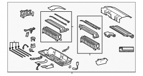 Lexus ES300h 19-26 VVB battery assembly