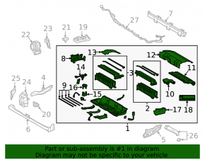 Lexus ES300h 19-26 VVB battery assembly